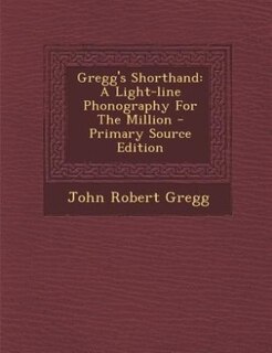 Front cover_Gregg's Shorthand