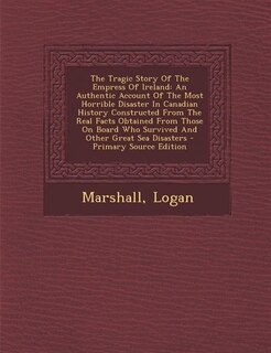 Front cover_The Tragic Story Of The Empress Of Ireland