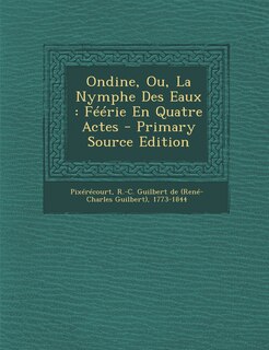 Couverture_Ondine, Ou, La Nymphe Des Eaux