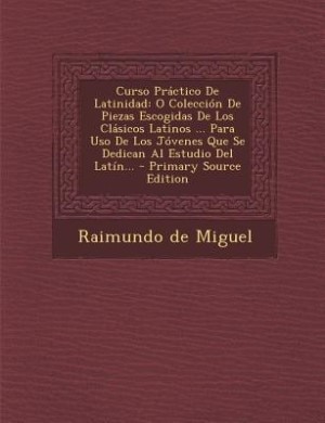 Front cover_Curso Práctico De Latinidad