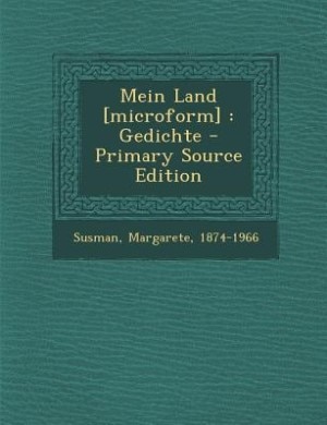 Couverture_Mein Land [microform]