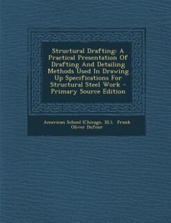 Couverture_Structural Drafting