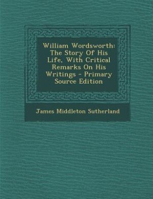 Couverture_William Wordsworth
