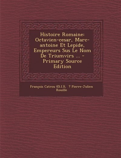 Couverture_Histoire Romaine