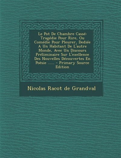 Front cover_Le Pot De Chambre Cassé