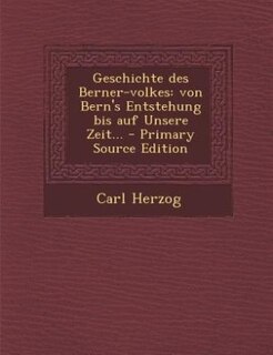 Couverture_Geschichte des Berner-volkes