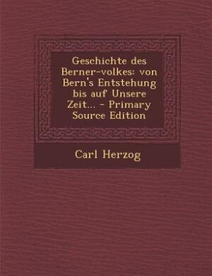 Couverture_Geschichte des Berner-volkes