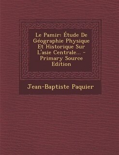 Front cover_Le Pamir