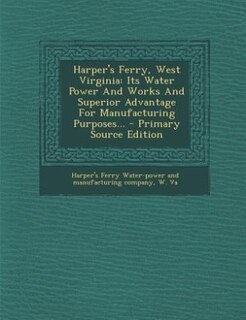 Front cover_Harper's Ferry, West Virginia