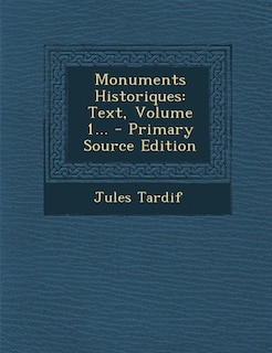 Front cover_Monuments Historiques