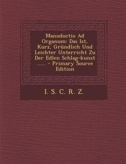 Couverture_Manuductio Ad Organum