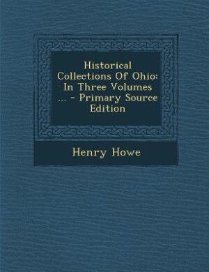 Front cover_Historical Collections Of Ohio