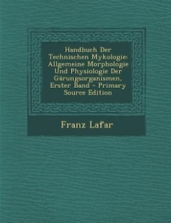 Front cover_Handbuch Der Technischen Mykologie