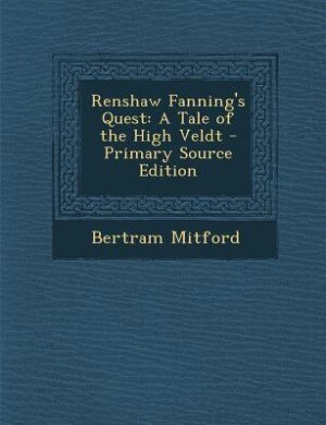 Couverture_Renshaw Fanning's Quest