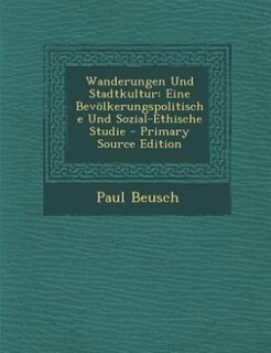 Front cover_Wanderungen Und Stadtkultur