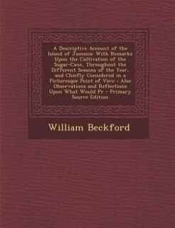 Front cover_A Descriptive Account of the Island of Jamaica