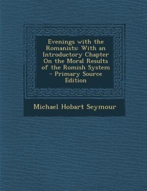 Couverture_Evenings with the Romanists