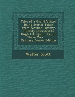 Couverture_Tales of a Grandfather;