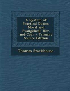 Couverture_A System of Practical Duties, Moral and Evangelical