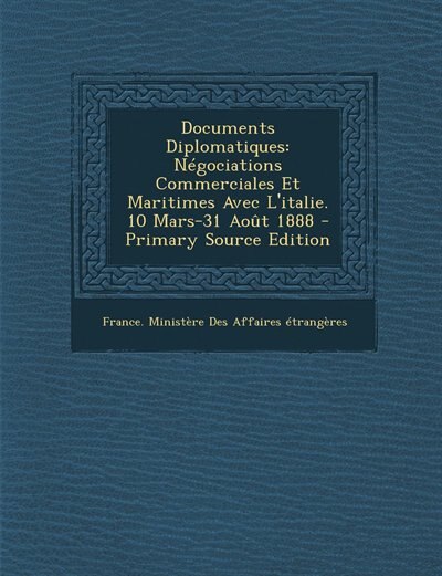 Couverture_Documents Diplomatiques