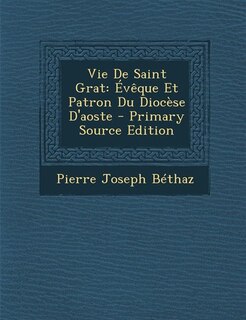 Couverture_Vie De Saint Grat