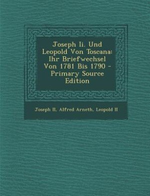 Front cover_Joseph Ii. Und Leopold Von Toscana