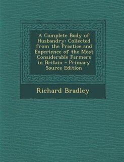 Front cover_A Complete Body of Husbandry