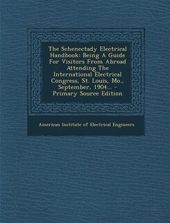 Front cover_The Schenectady Electrical Handbook