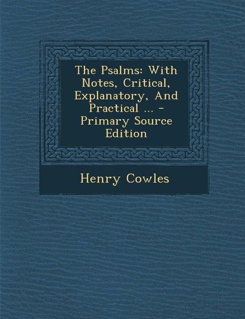 Couverture_The Psalms