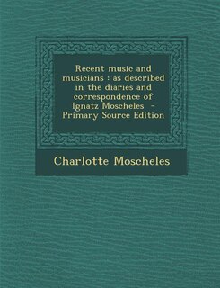 Front cover_Recent music and musicians