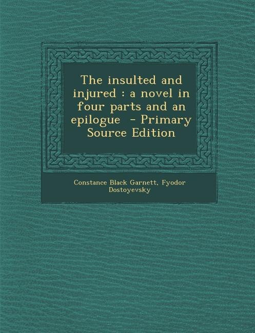 Front cover_The insulted and injured