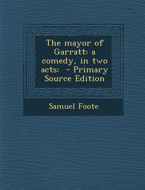 Couverture_The mayor of Garratt
