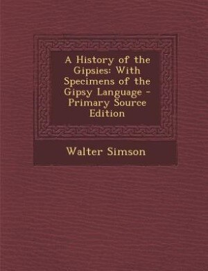 Couverture_A History of the Gipsies