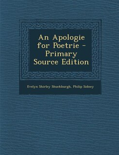 Front cover_An Apologie for Poetrie - Primary Source Edition