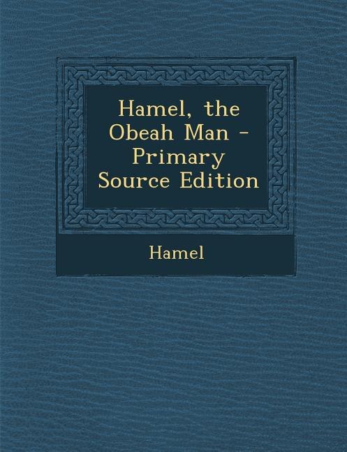 Couverture_Hamel, the Obeah Man - Primary Source Edition