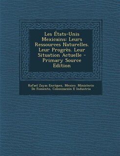 Couverture_Les États-Unis Mexicains