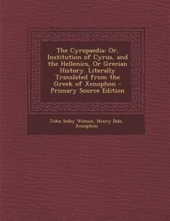 Front cover_The Cyropaedia