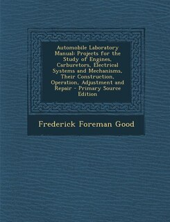 Couverture_Automobile Laboratory Manual
