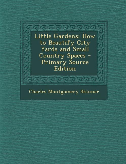 Front cover_Little Gardens