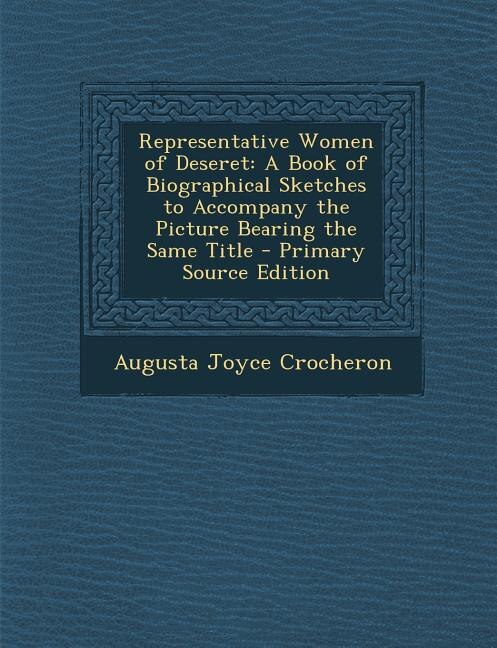 Couverture_Representative Women of Deseret