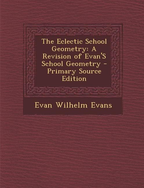 Couverture_The Eclectic School Geometry