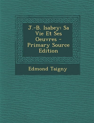 Front cover_J.-B. Isabey