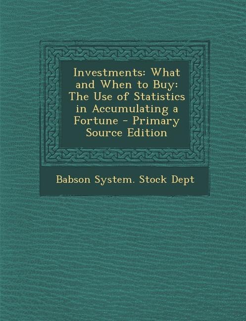 Front cover_Investments