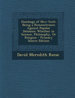 Front cover_Humbugs of New-York