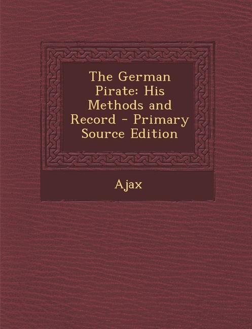 Couverture_The German Pirate
