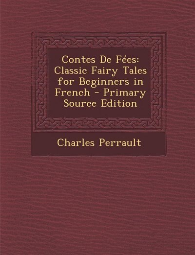 Front cover_Contes De Fées