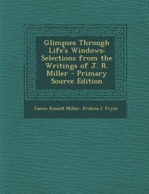 Couverture_Glimpses Through Life's Windows