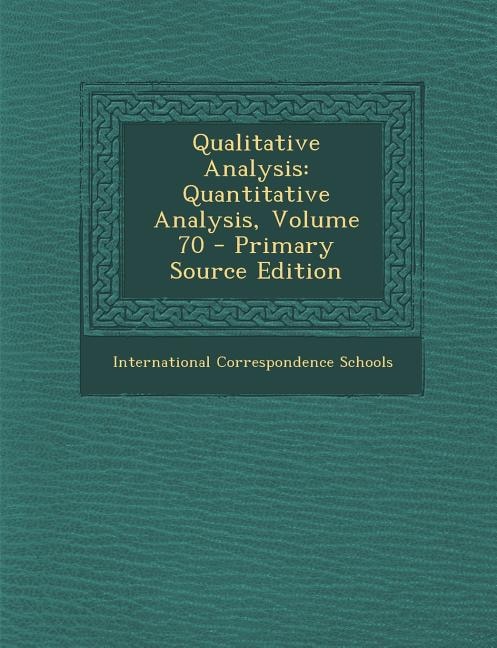 Couverture_Qualitative Analysis