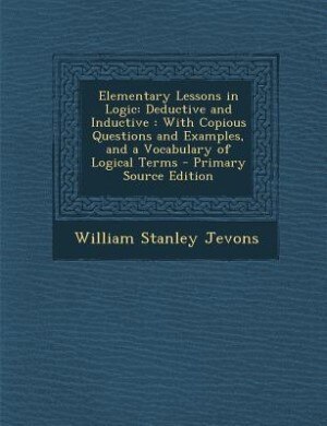 Front cover_Elementary Lessons in Logic