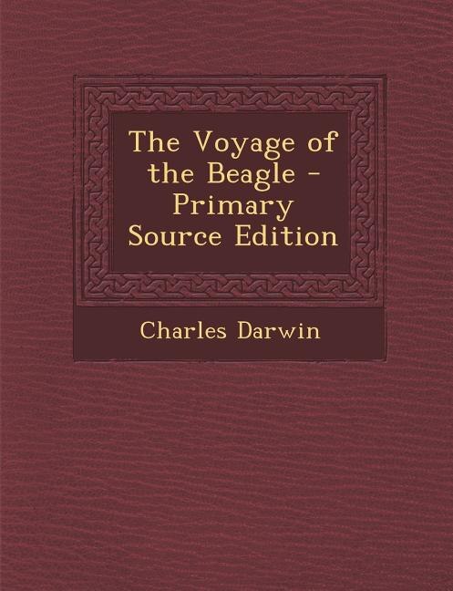 Front cover_The Voyage of the Beagle